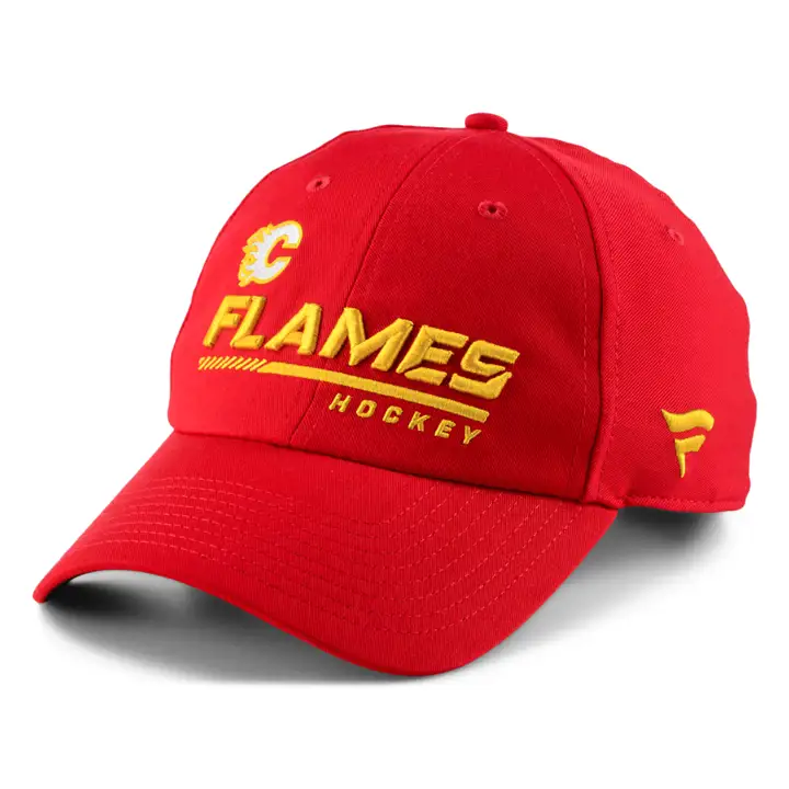 Calgary Flames 21 NHL Authentique Pro LR Facile Adj ROUGE