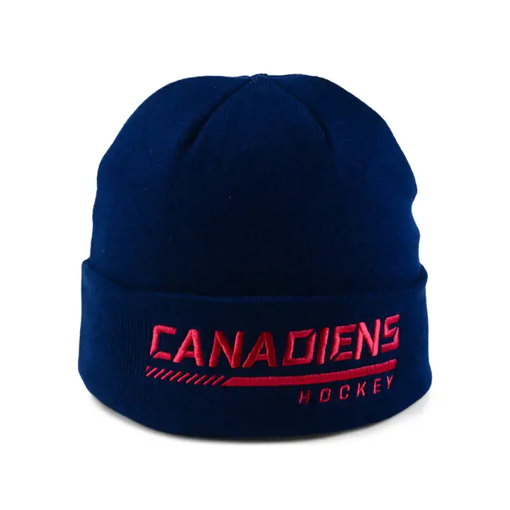 Bonnet NHL 21 LR Beanine des Canadiens de Montréal MARINE/ROUGE