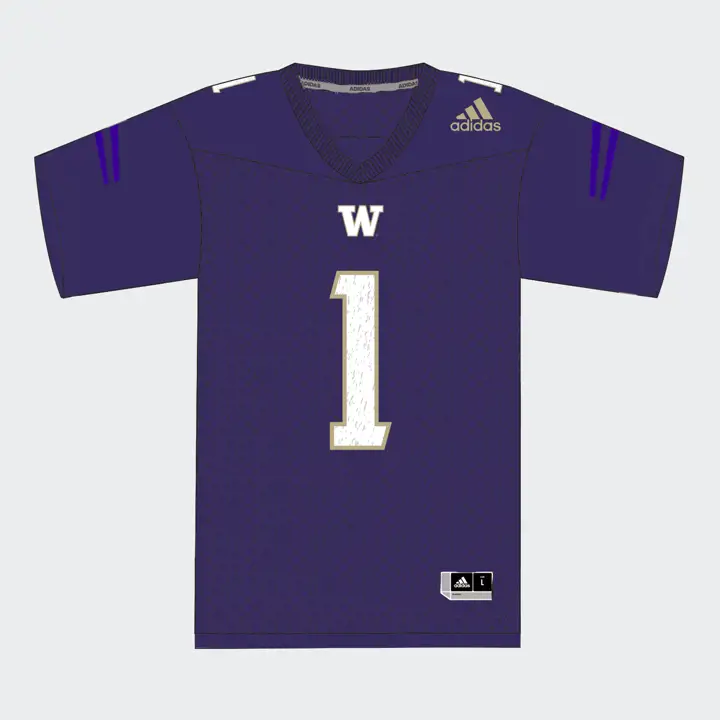 Maillot réplique pour jeune des Washington Huskies (NCAA) - Mauve