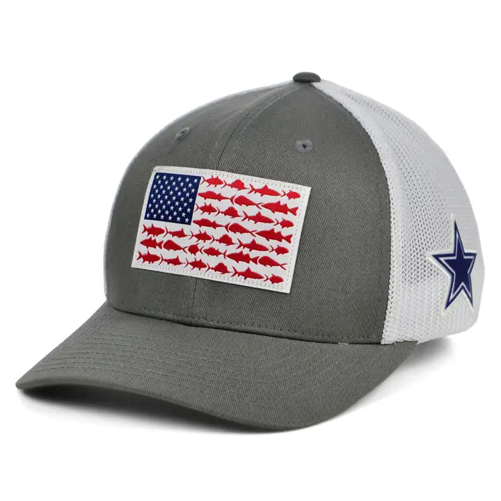 COWBOYS NFL Casquette PFG Fish Flag Flex gris/blanc