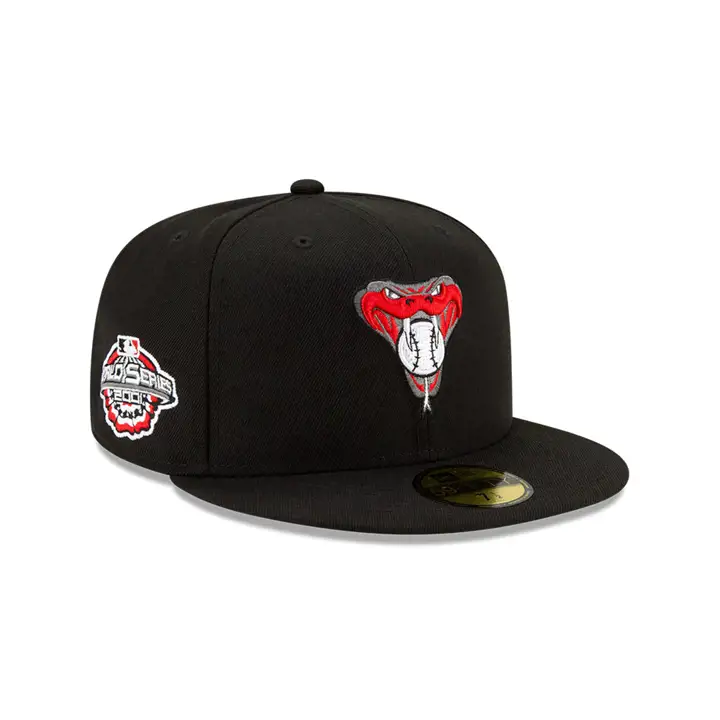 Arizona Diamondbacks MLB COULEUR UV 59FIFTY NOIR/ROUGE WS 2001 NOIR