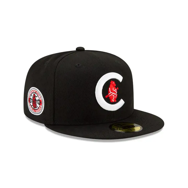 Chicago Cubs MLB COULEUR UV 59FIFTY NOI/ROU SM 1908 NOI/ROU