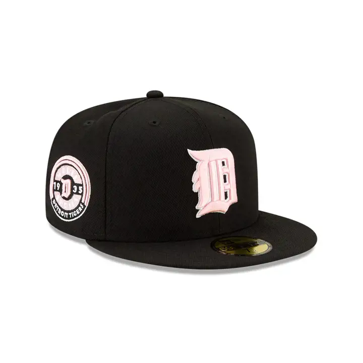 Detroit Tigers MLB COLOR UV 59FIFTY NOIR/ROSE WS 1935 NOIR/RS