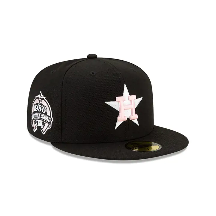 Houston Astros MLB COLOR UV 59FIFTY NOIR/ROSE ASG 1986 NOIR/ROSE