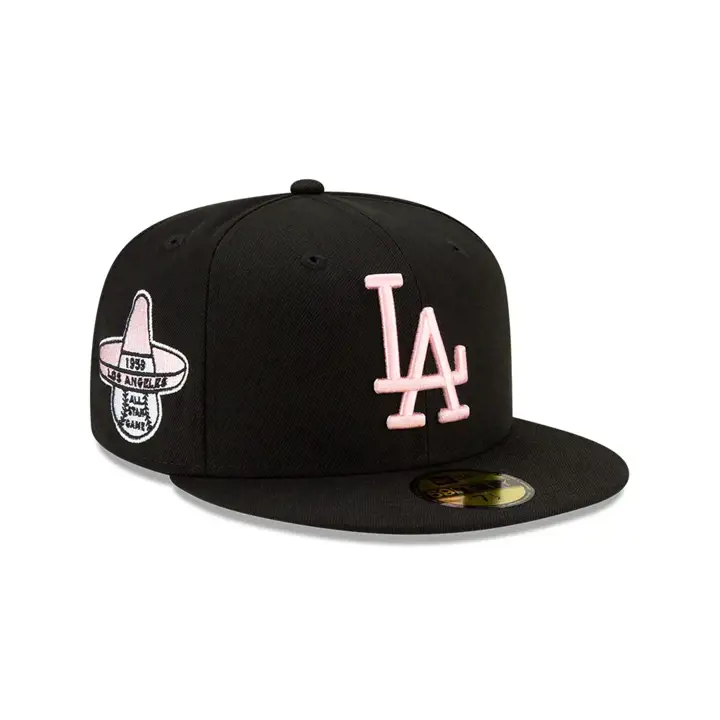 Los Angeles Dodgers MLB COLOR UV 59FIFTY BLK/PINK ASG 1959 B