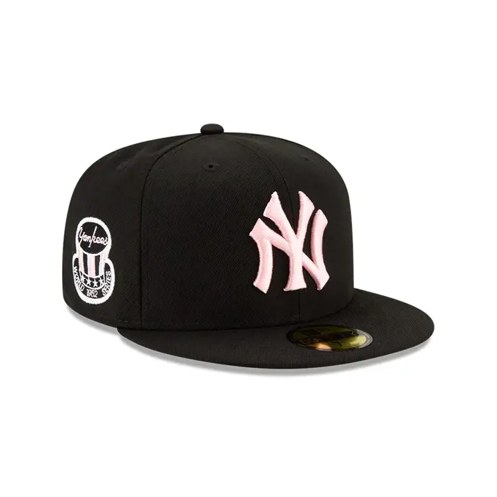 New York Yankees MLB COLOR UV 59FIFTY BLK/PINK WS 1952 BLK/P