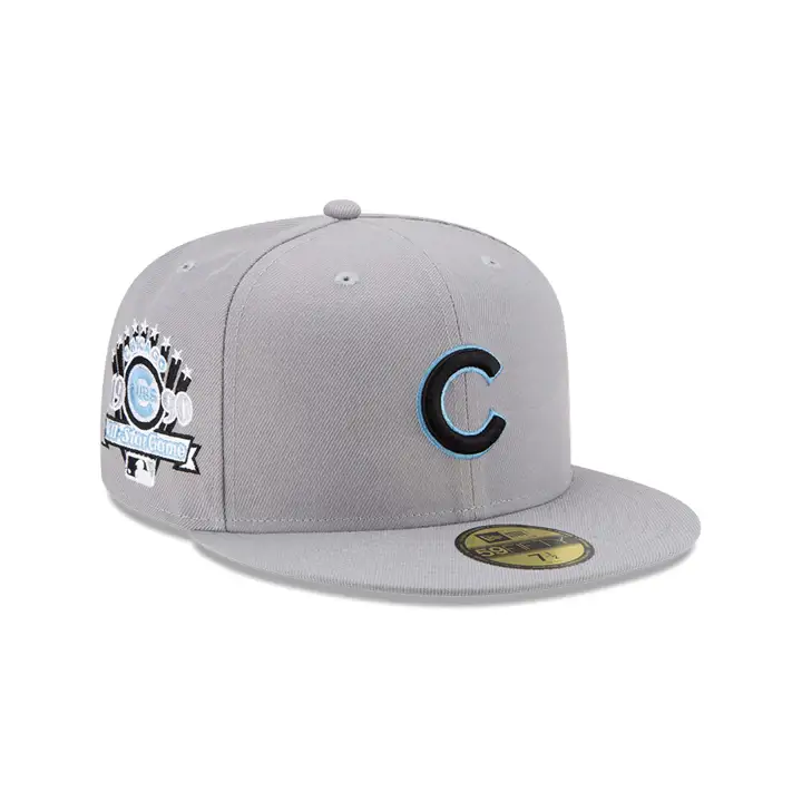 Chicago Cubs MLB COULEUR UV 59FIFTY GRIS/CIEL ASG 1990 GRY/SKBL