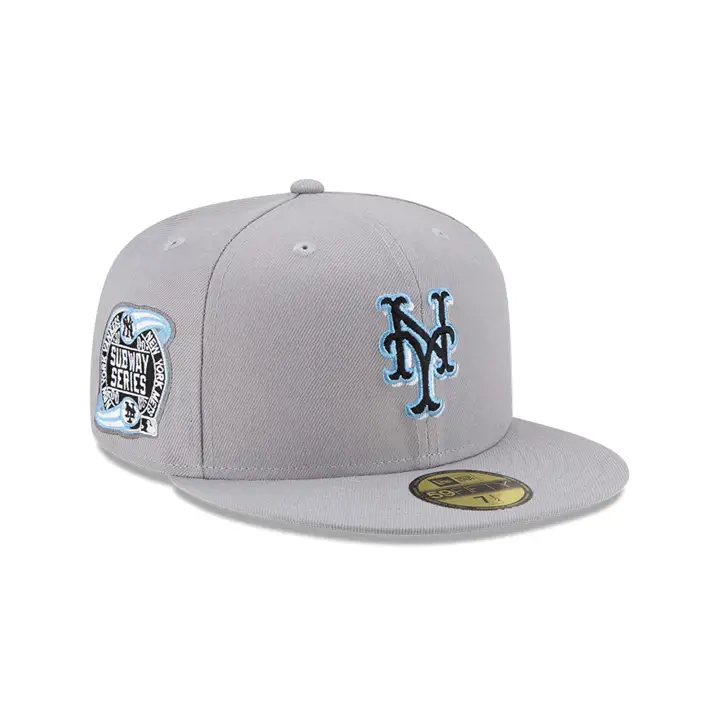 New York Mets MLB COLOR UV 59FIFTY GRAY/SKY WS 2000 GRY/SKBL