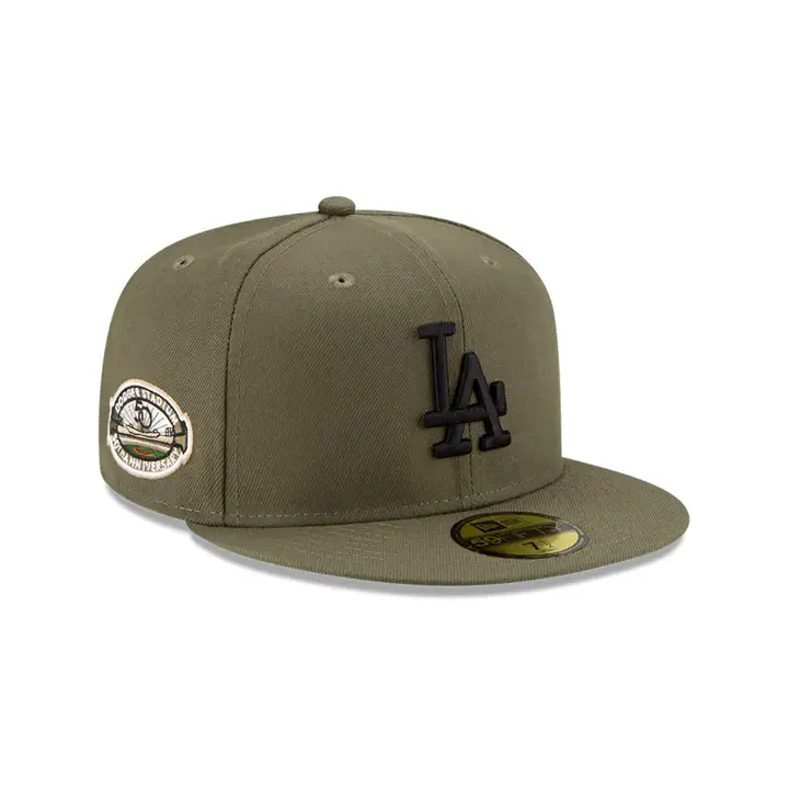Los Angeles Dodgers MLB COLOR UV 59FIFTY OLIVE/WLAND 50e ANNIVERSAIRE