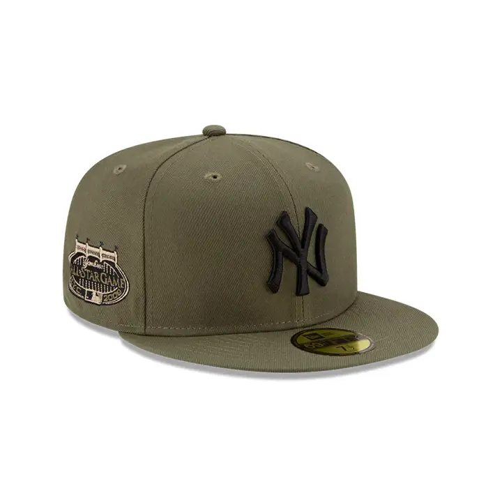 New York Yankees MLB COLOR UV 59FIFTY OLIVE/WLAND ASG 2008 O