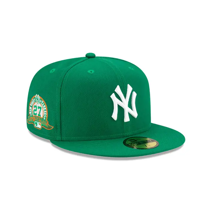 New York Yankees MLB COLOR UV 59FIFTY KELLY/ORG 27 X CHAMP K