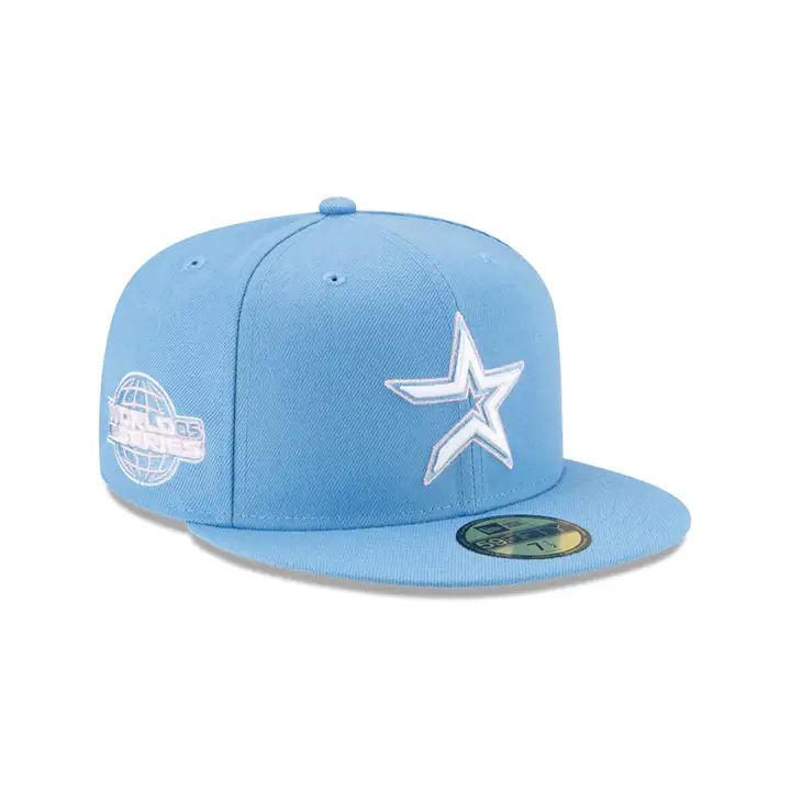 Houston Astros MLB COLOR UV 59FIFTY CIEL/ROSE WS 2005 SKBL/PN