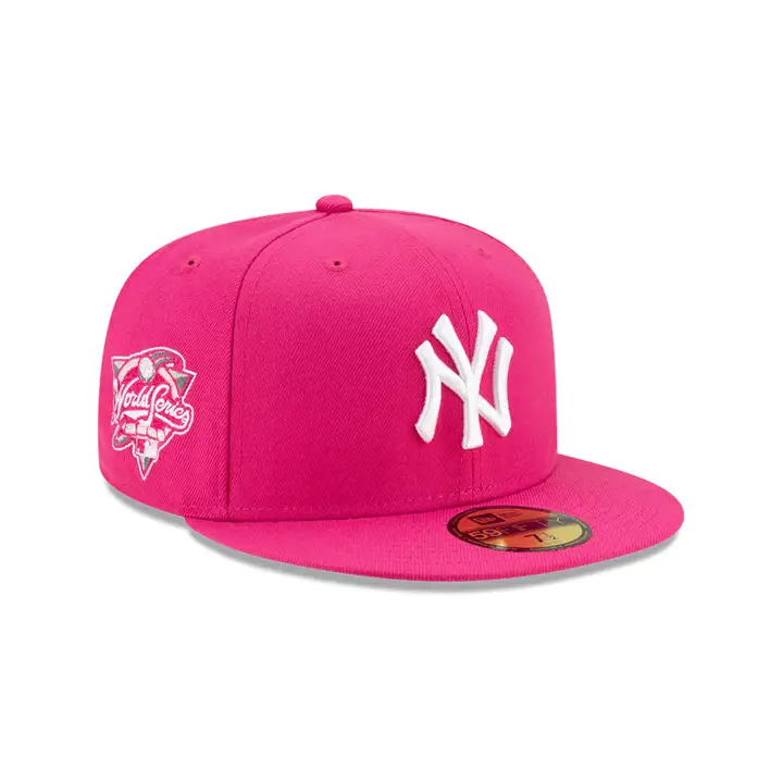 New York Yankees MLB COLOR UV 59FIFTY BROOT/ROSE WS 2000 ABEILLE