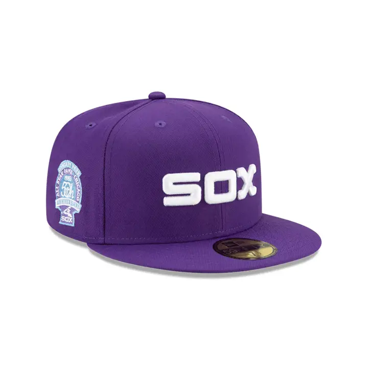 Chicago White Sox MLB COLOR UV 59FIFTY PUR/SKY 50E ANN PUR/