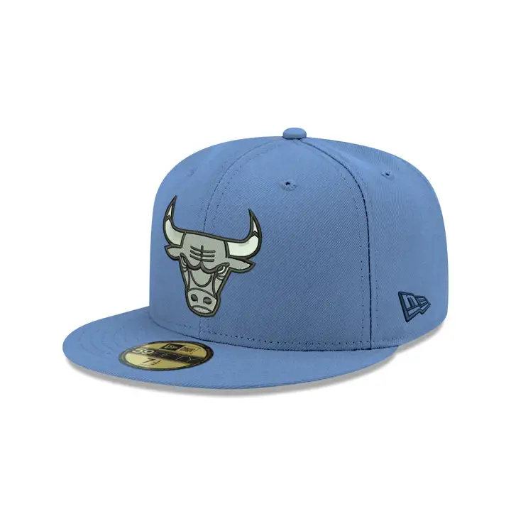 Chicago Bulls NBA CASQUETTE DE T-SHIRT 21 59FIFTY SKBL/GRY