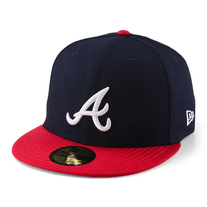 Atlanta Braves MLB LAINE AC GRIS UV Domicile MARINE/ROUGE
