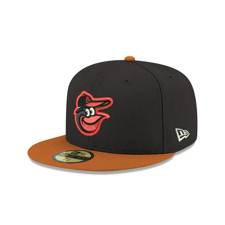 Baltimore Orioles MLB WOOL AC GRIS UV Route NOI/ORA