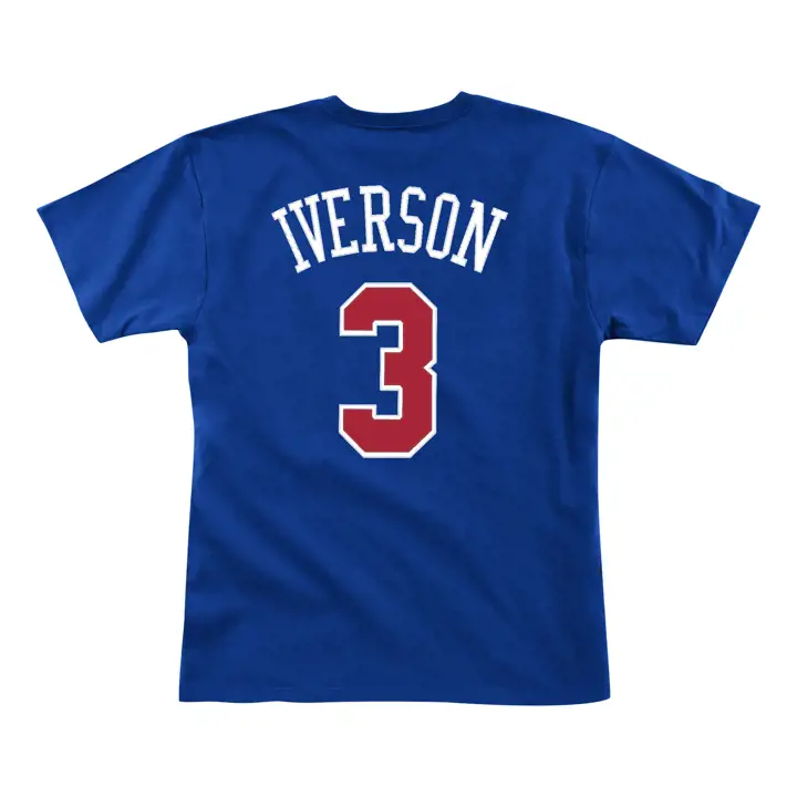 T-shirt de joueur Philadelphia 76ers NBA MN Hardwood HD Print I