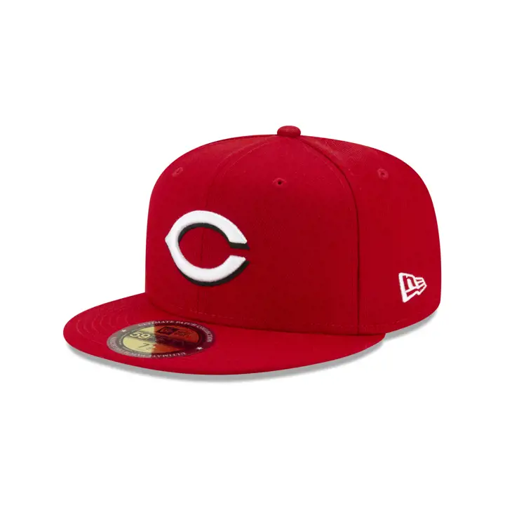 Casquette 59FIFTY MLB Cincinnati Reds Patch Stade ROUGE