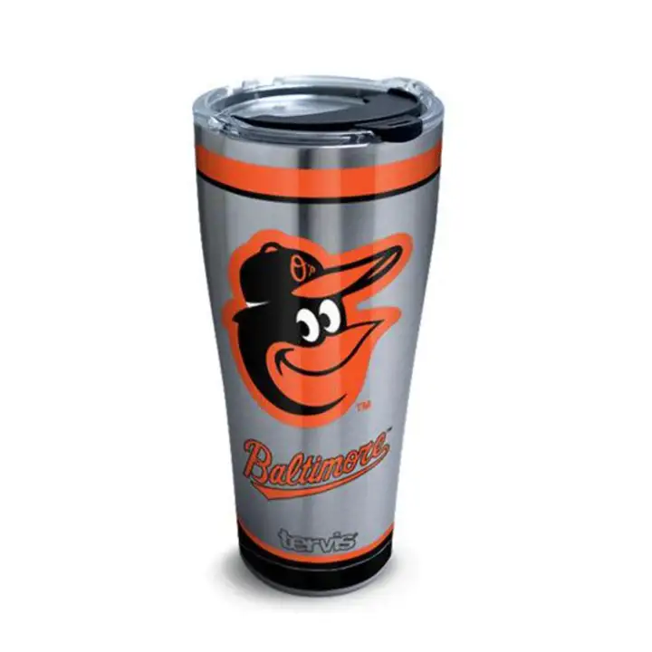 Baltimore Orioles 20oz. MLB Tradition Acier Inoxydable SILV/O