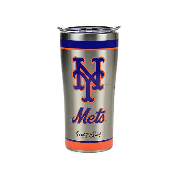New York Mets 20oz. MLB Tradition Acier inoxydable ARGT/ORA/N