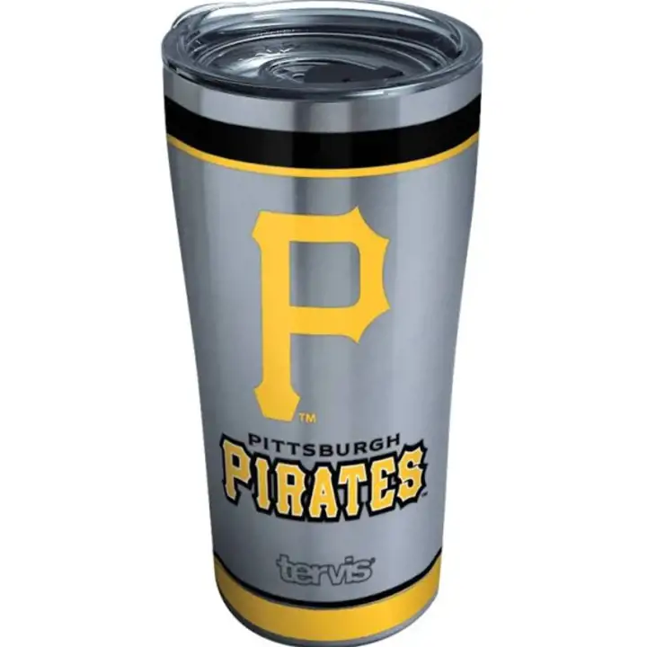 Pittsburgh Pirates 20oz. MLB Tradition Acier inoxydable ARGT/