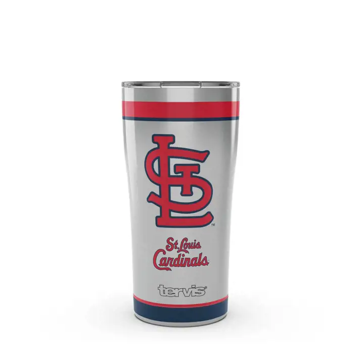 Gobelet MLB St. Louis Cardinals 20 oz. Tradition Acier inoxydable Argent