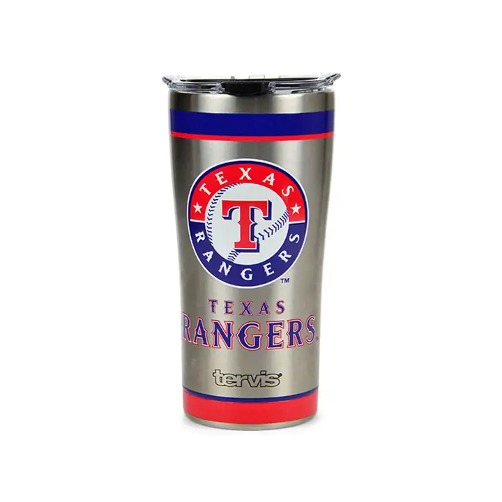 Texas Rangers Bouteille Isotherme MLB Tradition 590 ml INOX/BLEU/
