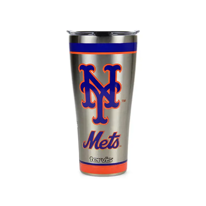 New York Mets 30oz. MLB Tradition Acier inoxydable ARGT/ORNG/N