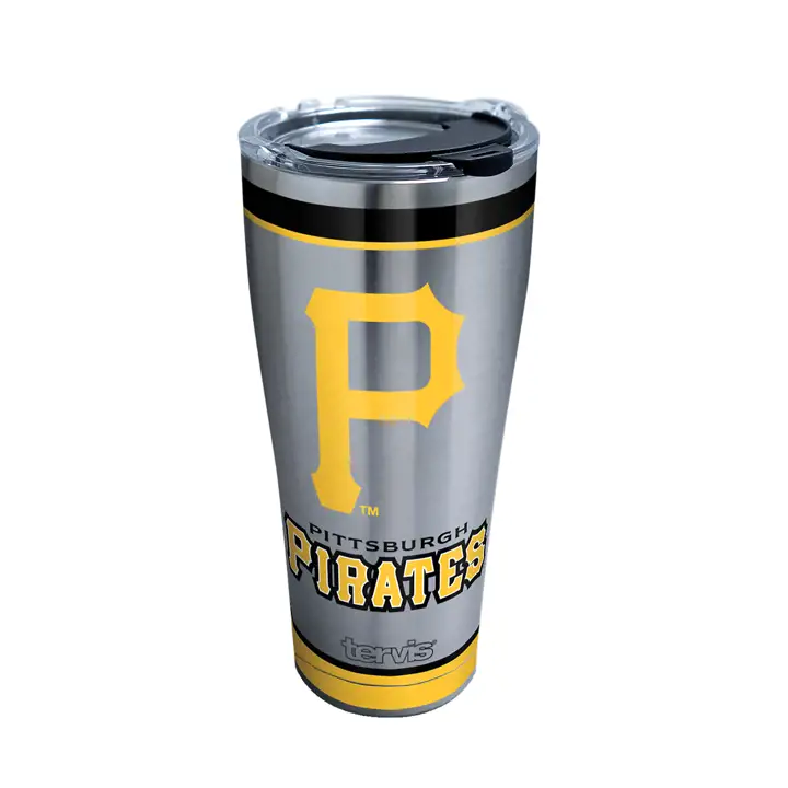 Pittsburgh Pirates 30oz. MLB Tradition en acier inoxydable argenté/