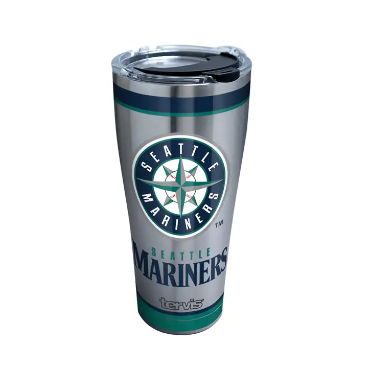 Seattle Mariners 30oz. MLB Tradition Acier Inoxydable ARGT/NA