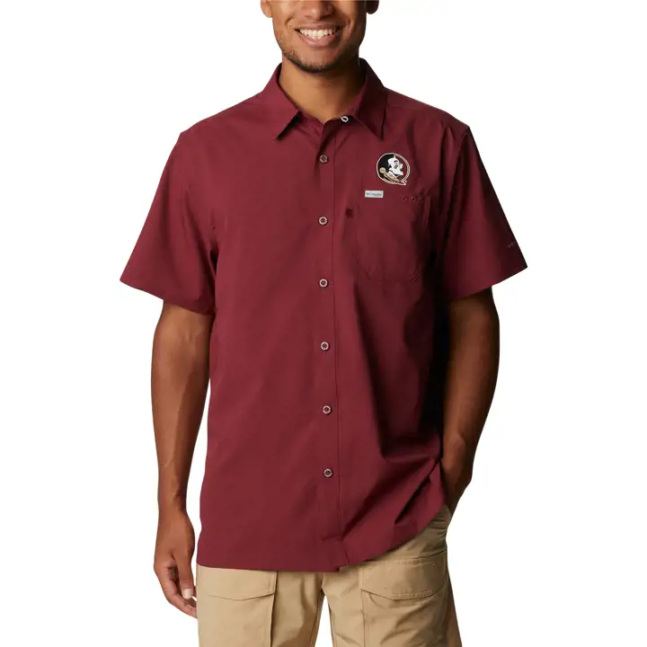 Florida State Seminoles NCAA Slack Tide Camp Shirt MAR