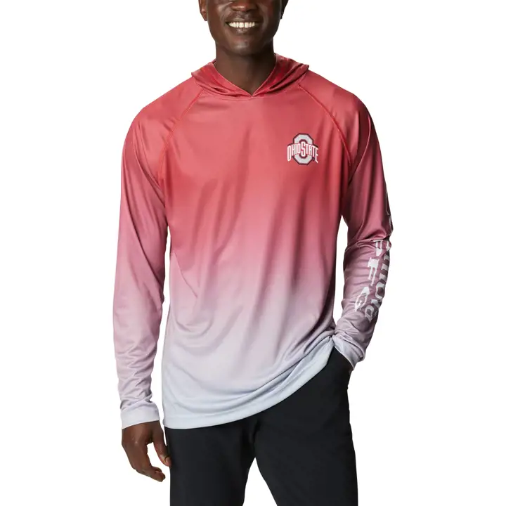 Ohio State Buckeyes NCAA Super Terminal Tackle Sweat à Capuche ROUGE
