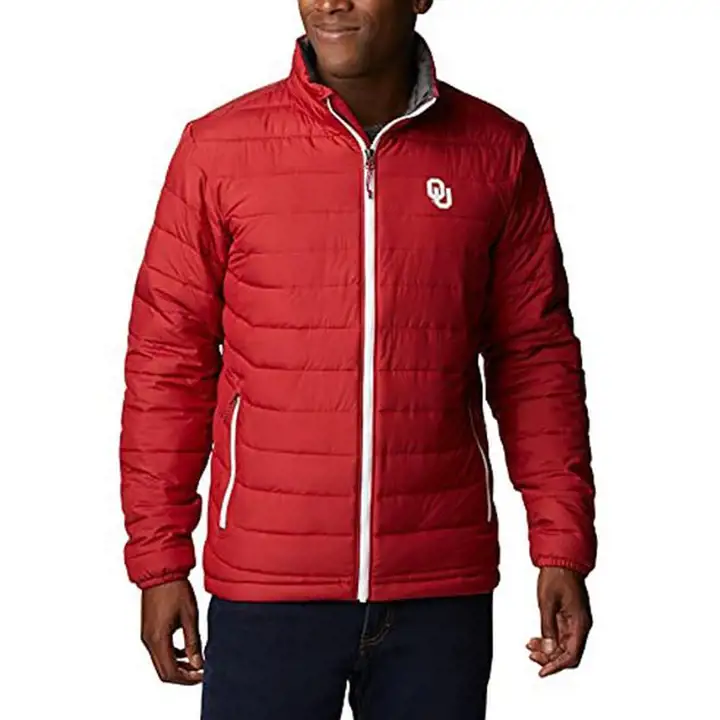 Veste légère en poudre CLG des Sooners de l'Oklahoma NCAA CRIM