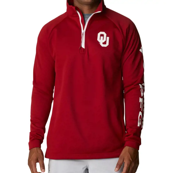 Haut zippé 1/4 Oklahoma Sooners NCAA Terminal Tackle CRIM