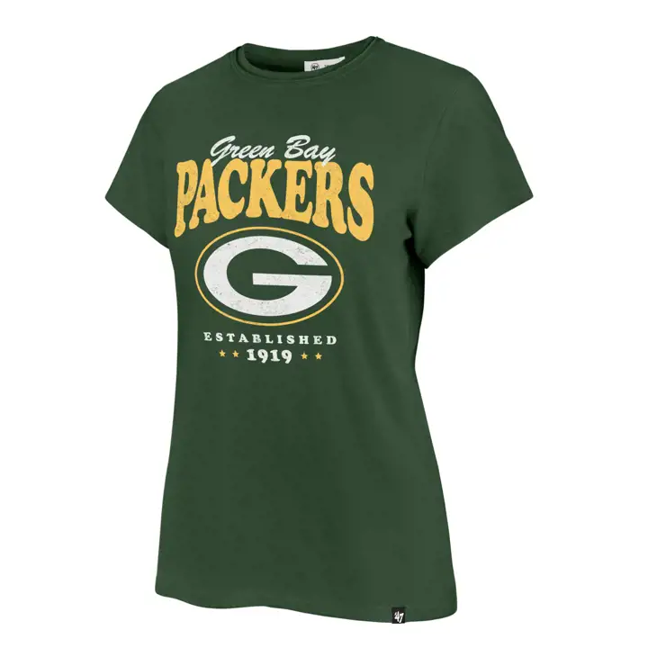 T-shirt Frankie à slogan pour femme Green Bay Packers NFL 21 grn