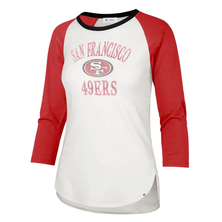 Bague pour femme San Francisco 49ers NFL Ring Around Frankie Raglan 2