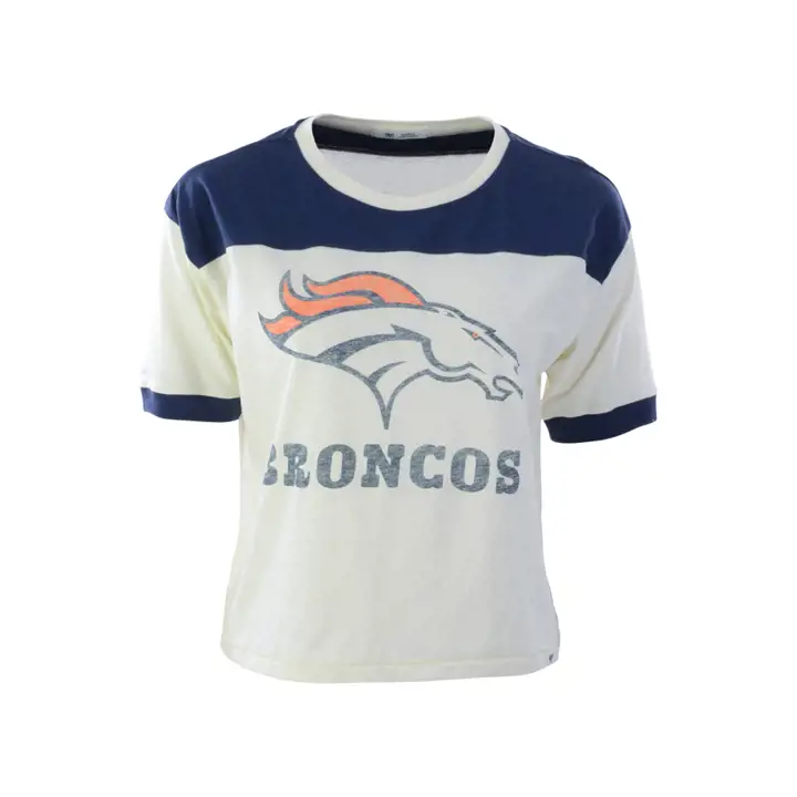 T-shirt court Billie NFL Denver Broncos pour femme 21 lbrn
