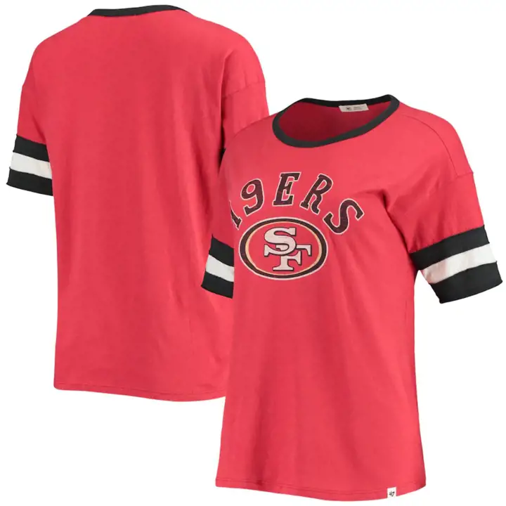 T-shirt Dani NFL des 49ers de San Francisco pour femme 21 Rouge