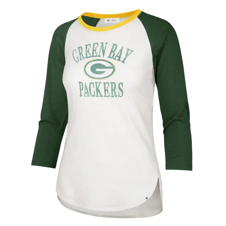 Green Bay Packers NFL Femme Ring Around Frankie Raglan 21