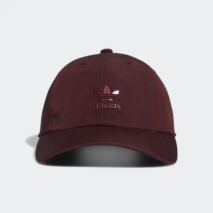 Casquette strapback Adidas Originals Shine 2.0 bordeaux pour femme