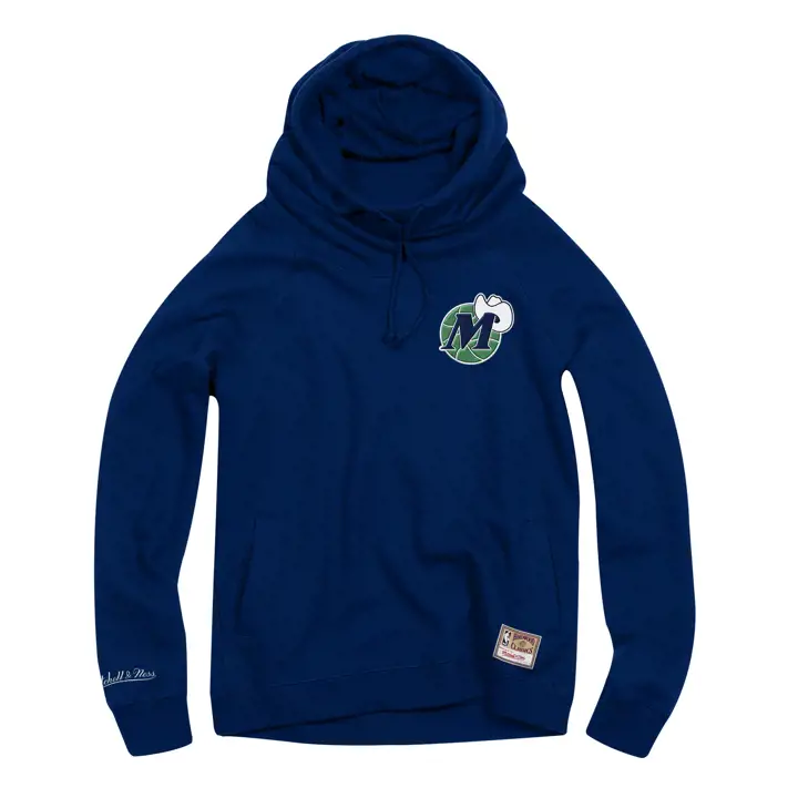 DALLAS MAVERICKS NBA MN Polaire à col cheminée pour femme bleu
