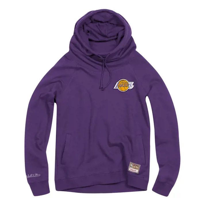 LOS ANGELES LAKERS NBA MN Polaire Femme Col Montant