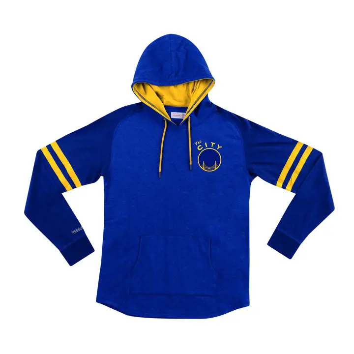 SAN FRANCISCO WARRIORS NBA MN Hoodie léger 2.0 Bleu