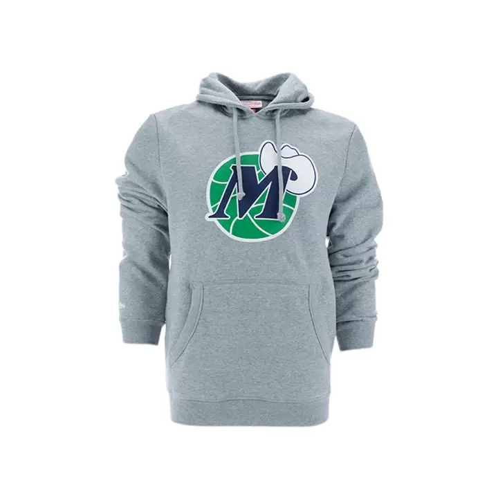 DALLAS MAVERICKS NBA MN Retro Logo Hoodie gris