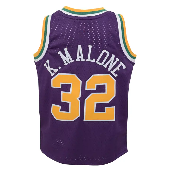 Maillot Swingman Karl Malone Hardwood Classic Jeunesse NBA Jazz