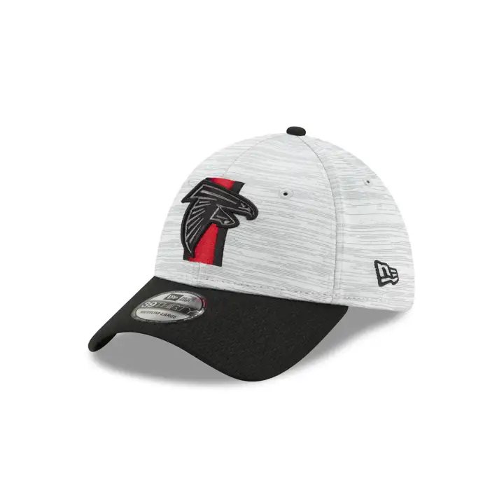 Atlanta Falcons 21 Entraînement NFL Casquette 39THIRTY gris/noir