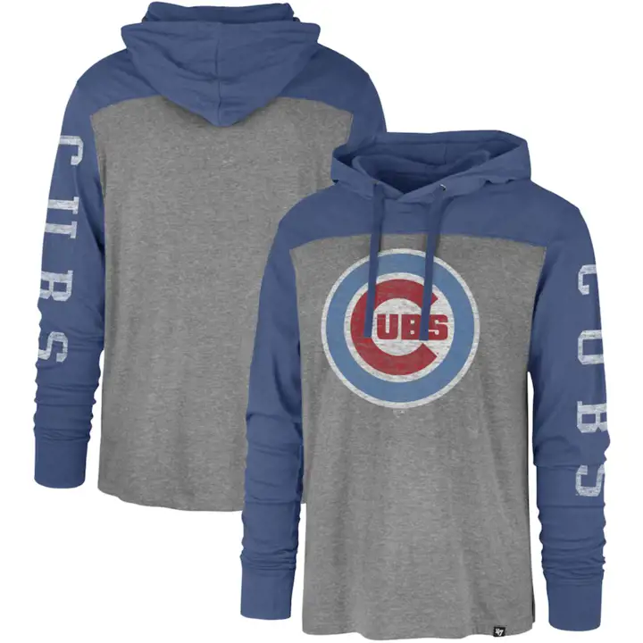 Chicago Cubs MLB 47 Franklin Wooster Haut à capuche RBL