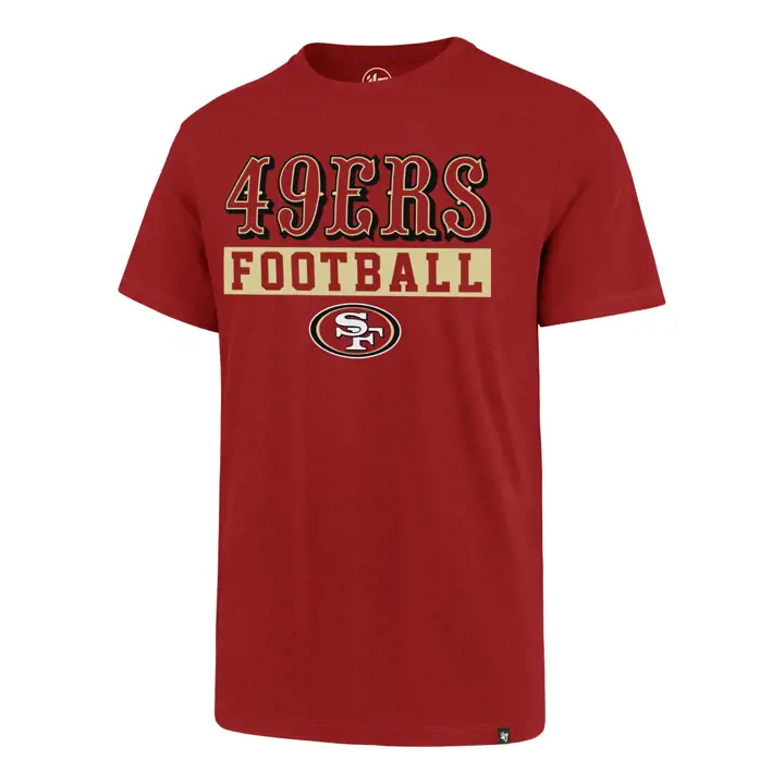 T-shirt San Francisco 49ers Backdraft Super Rival 21 ROUGE