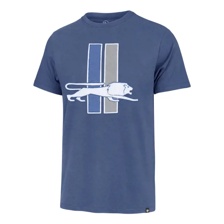 T-shirt Franklin Knockout Fieldhouse DETROIT LIONS NFL BLEU